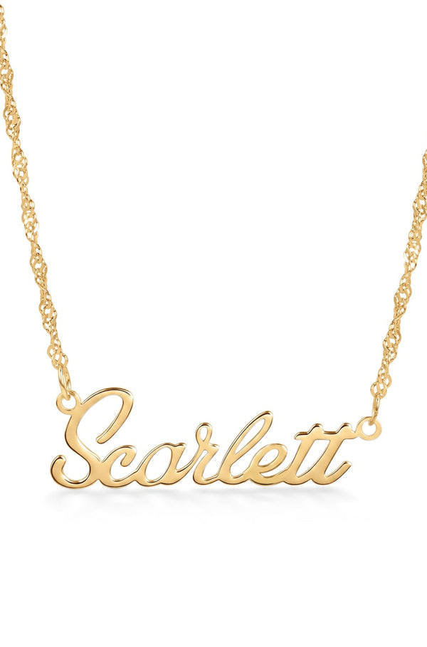 English Name Necklace
